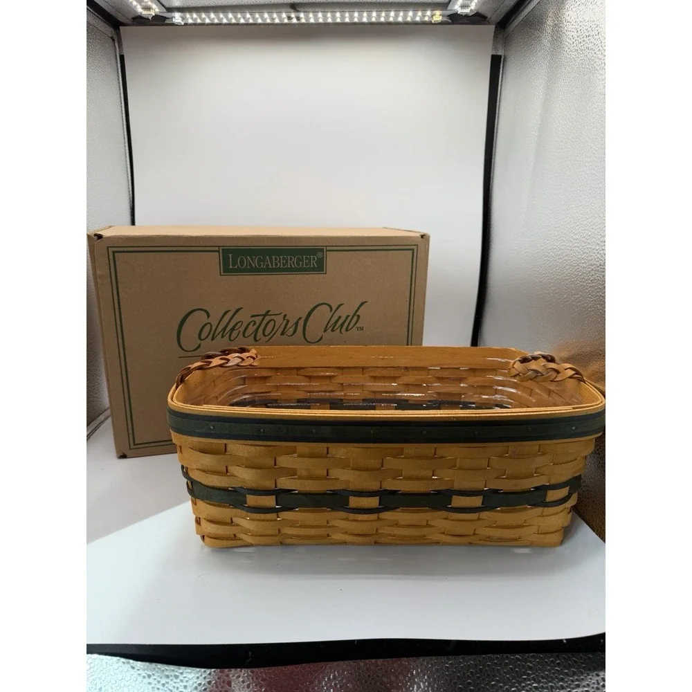 Longaberger Collectors Club 1997 Welcome Home Basket 🧺–NIB–Liner & Protect Incl